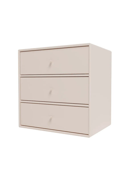 Montana Mini 1007 Modul m. Tre Skuffer - Clay - Jacobsen Plus