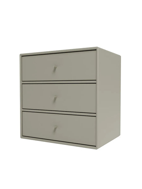 Montana Mini 1007 Modul m. Tre Skuffer - Fennel - Jacobsen Plus