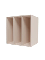 Montana Mini 1104 Modul m. Vertikale Hylder - Clay - Jacobsen Plus