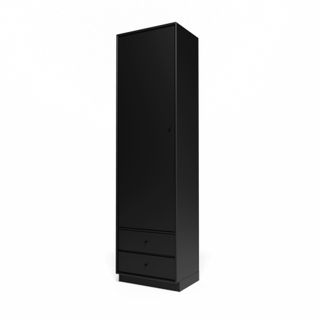 Attire I garderobe, inkl. sokkel 7 cm fra Montana - Black - Jacobsen Plus