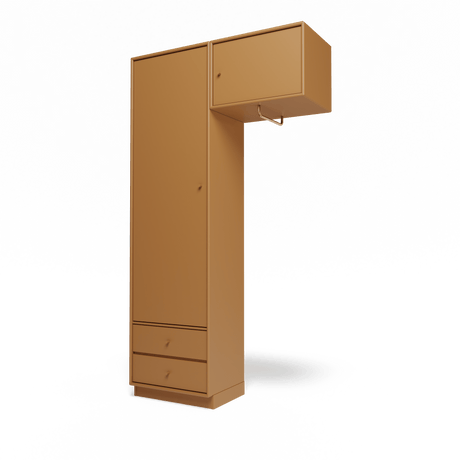 Attire II garderobe, inkl. sokkel 7 cm fra Montana - Amber - Jacobsen Plus