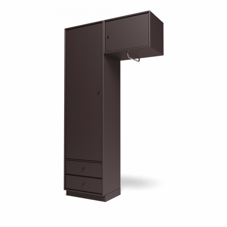 Attire II garderobe, inkl. sokkel 7 cm fra Montana - Balsamic - Jacobsen Plus