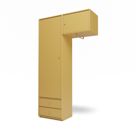 Attire II garderobe, inkl. sokkel 3 cm fra Montana - Cumin - Jacobsen Plus