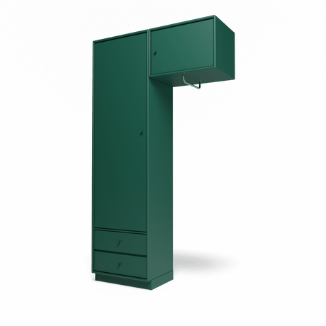 Attire II garderobe, inkl. sokkel 7 cm fra Montana - Pine - Jacobsen Plus