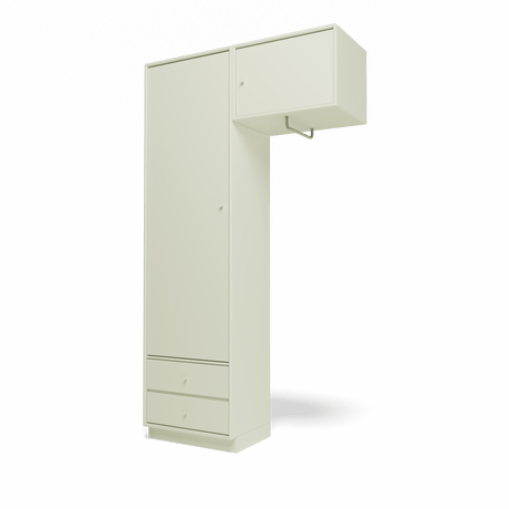 Attire II garderobe, inkl. sokkel 7 cm fra Montana - Pomelo - Jacobsen Plus