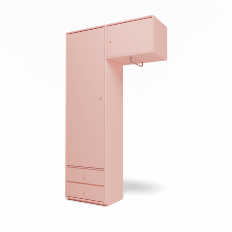 Attire II garderobe, inkl. sokkel 3 cm fra Montana - Ruby - Jacobsen Plus