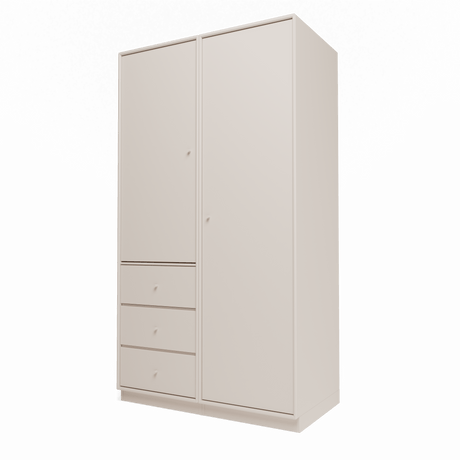 Attire III garderobe, inkl. sokkel 7 cm fra Montana - Clay - Jacobsen Plus