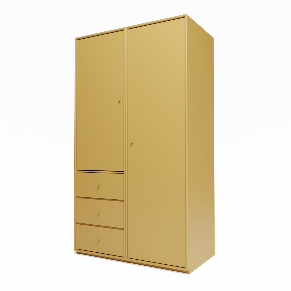 Attire III garderobe, inkl. sokkel 3 cm fra Montana - Cumin - Jacobsen Plus