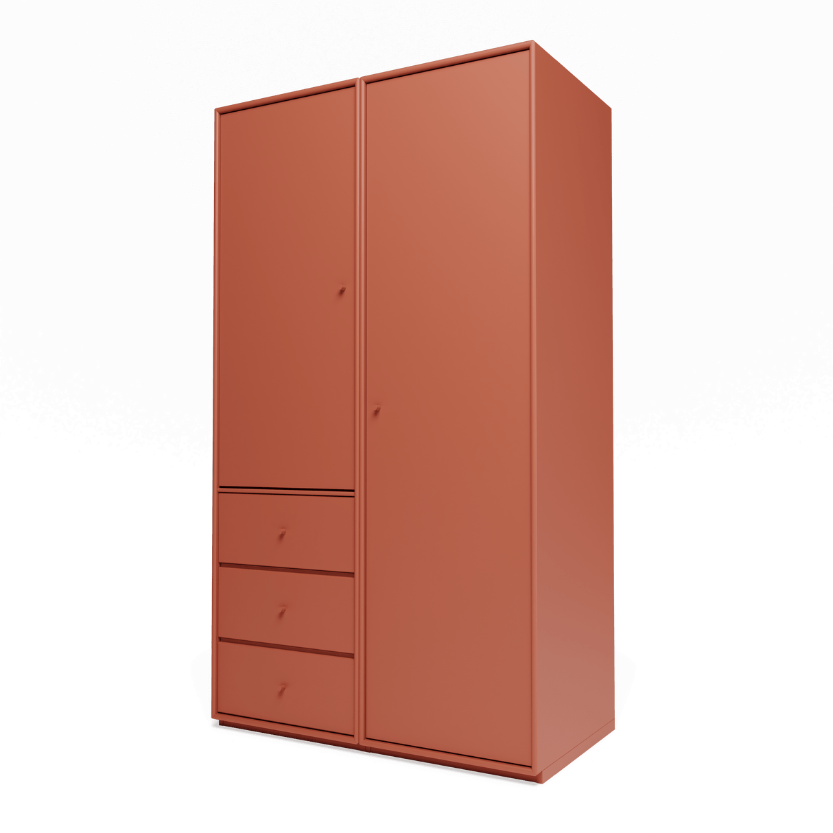 Attire III garderobe, inkl. sokkel 3 cm fra Montana - Hokkaido - Jacobsen Plus