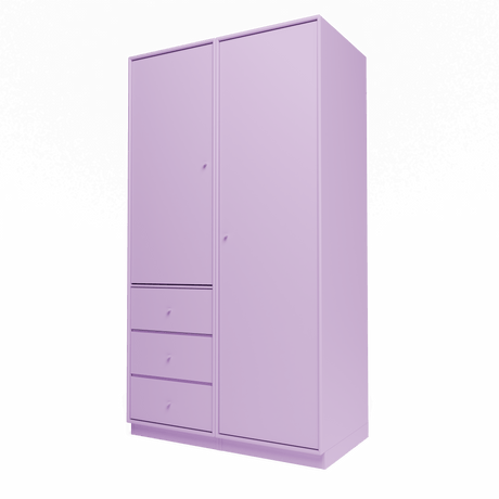 Attire III garderobe, inkl. sokkel 7 cm fra Montana - Iris - Jacobsen Plus