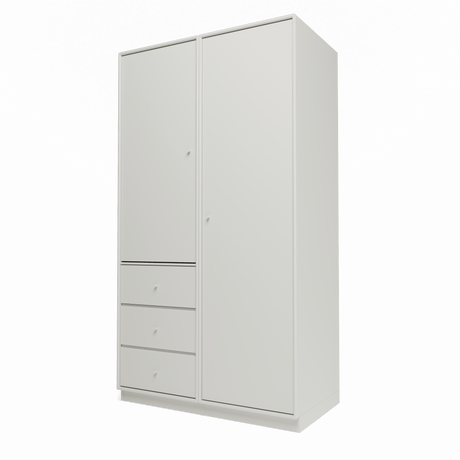 Attire III garderobe, inkl. sokkel 7 cm fra Montana - Nordic - Jacobsen Plus