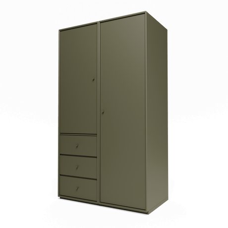Attire III garderobe, inkl. sokkel 3 cm fra Montana - Oregano - Jacobsen Plus