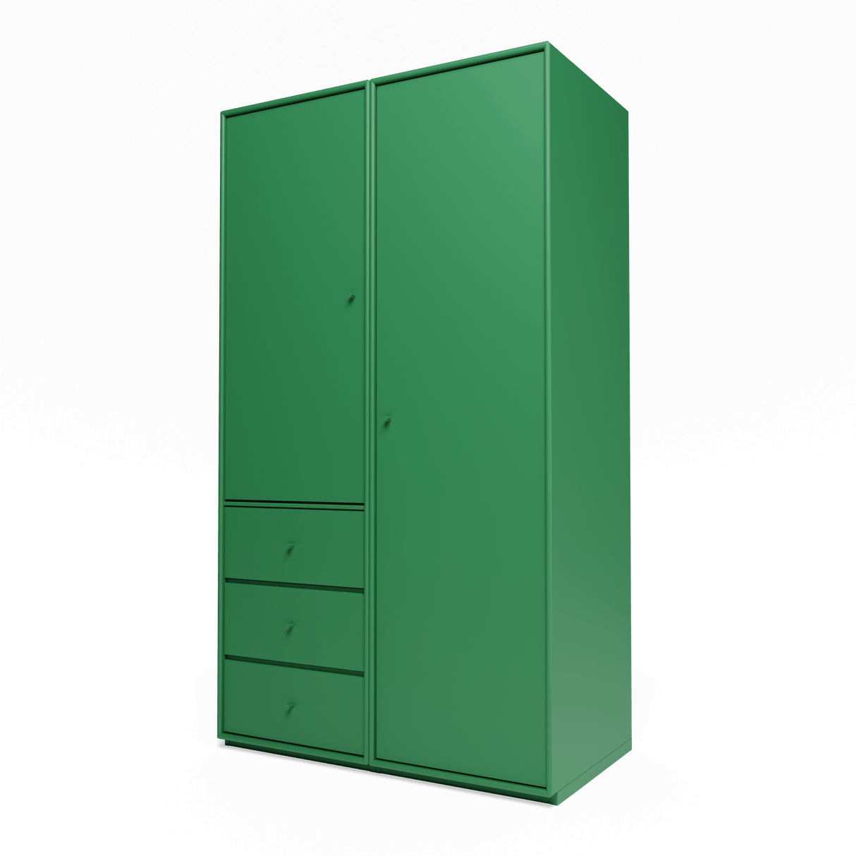 Attire III garderobe, inkl. sokkel 3 cm fra Montana - Parsley - Jacobsen Plus
