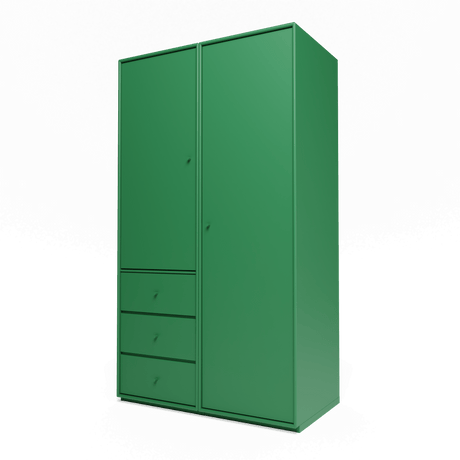 Attire III garderobe, inkl. sokkel 3 cm fra Montana - Parsley - Jacobsen Plus