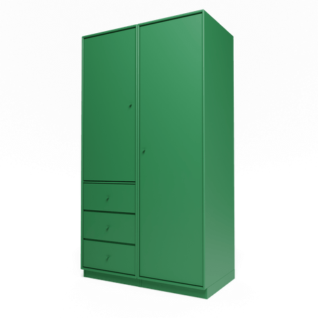 Attire III garderobe, inkl. sokkel 7 cm fra Montana - Parsley - Jacobsen Plus