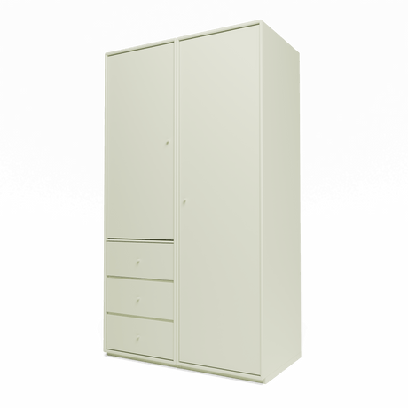Attire III garderobe, inkl. sokkel 3 cm fra Montana - Pomelo - Jacobsen Plus