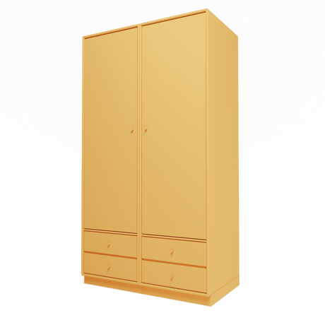 Attire IV garderobe, inkl. sokkel 7 cm fra Montana - Acacia - Jacobsen Plus