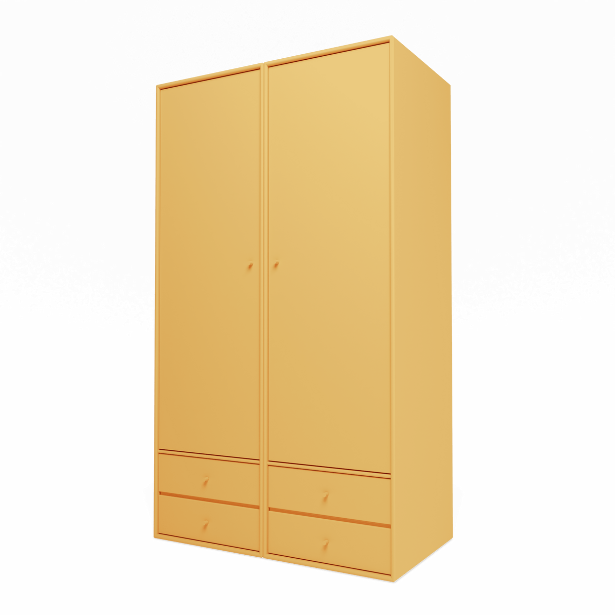 Attire IV garderobe, inkl. ophæng fra Montana - Acacia - Jacobsen Plus