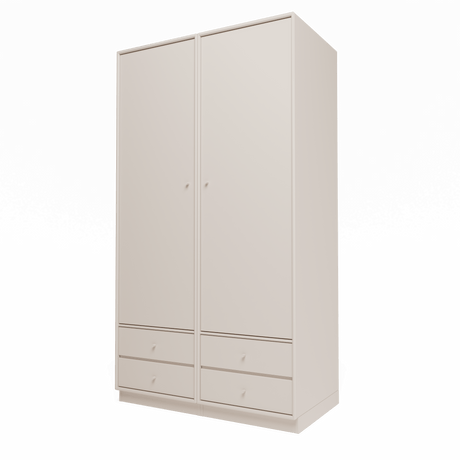Attire IV garderobe, inkl. sokkel 7 cm fra Montana - Clay - Jacobsen Plus