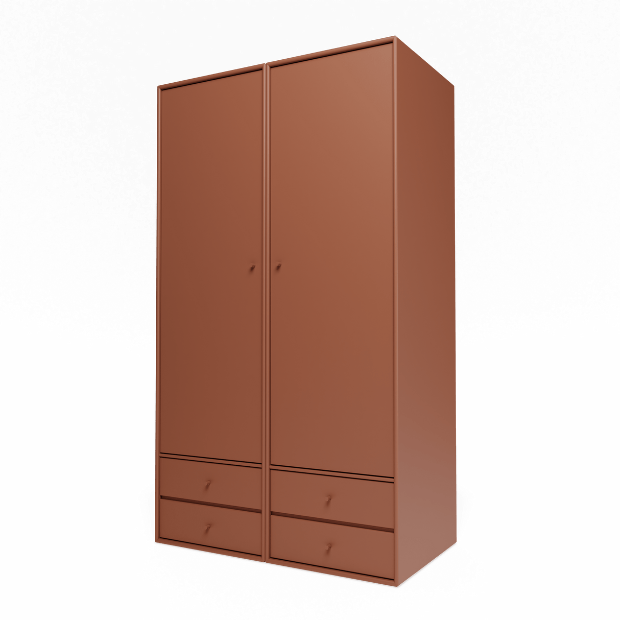 Attire IV garderobe, inkl. ophæng fra Montana - Hazelnut - Jacobsen Plus