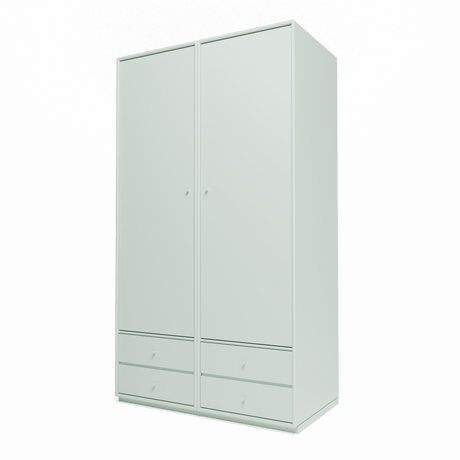 Attire IV garderobe, inkl. sokkel 3 cm fra Montana - Mist - Jacobsen Plus