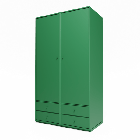 Attire IV garderobe, inkl. sokkel 3 cm fra Montana - Parsley - Jacobsen Plus