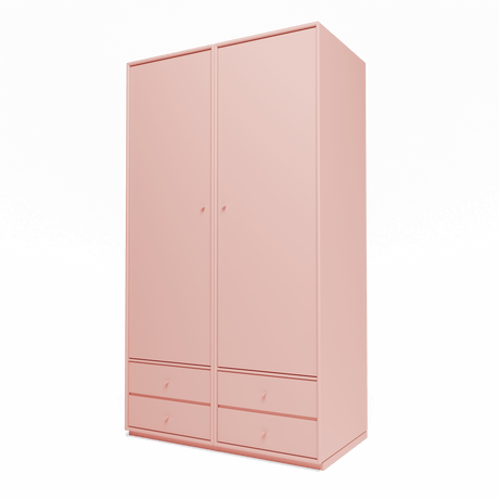 Attire IV garderobe, inkl. sokkel 3 cm fra Montana - Ruby - Jacobsen Plus