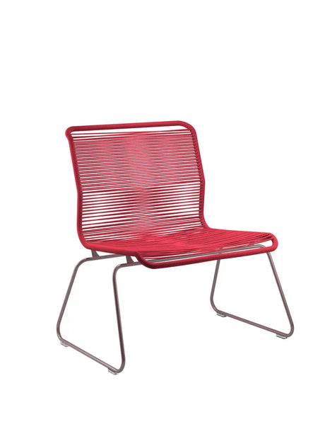 Panton One Loungestol fra Montana - Scarlett 610 / Black Red 07 - Jacobsen Plus