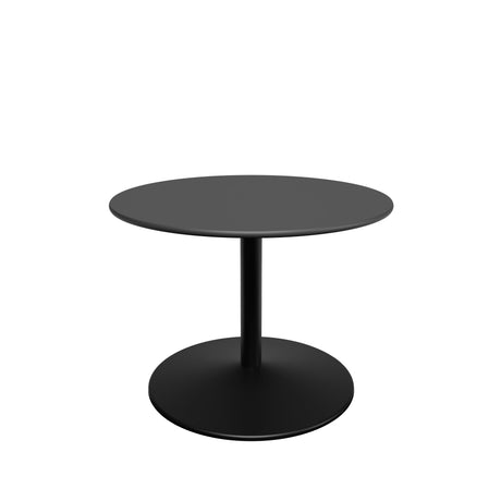 Panton Sofabord, Ø60 cm fra Montana - Nero linoleum / Black stel - Jacobsen Plus