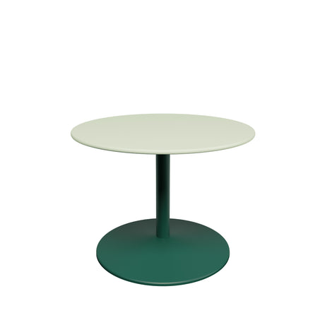 Panton Sofabord, Ø60 cm fra Montana - Pistachio linoleum / Pine stel - Jacobsen Plus