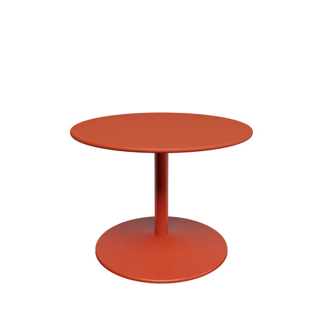 Panton Sofabord, Ø60 cm fra Montana - Rosso Namib nanolaminat / Hokkaido stel - Jacobsen Plus