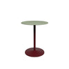 Olive linoleum / Black Red stel