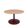 Walnut linoleum / Black Red stel