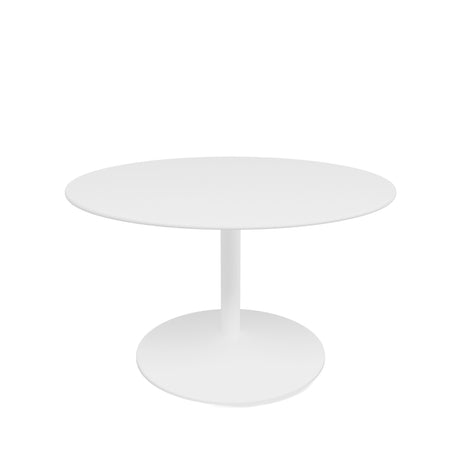 Panton Sofabord, Ø75 cm fra Montana - Snow laminate / Snow stel - Jacobsen Plus