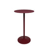 Burgundy linoleum / Black Red stel