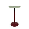 Olive linoleum / Black Red stel