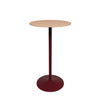 Walnut linoleum / Black Red stel