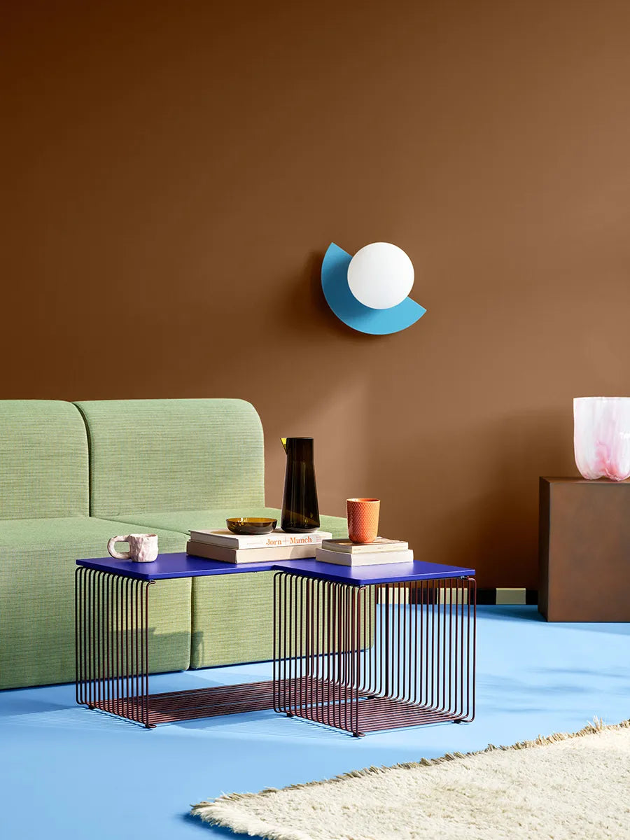 Panton Wire Extended D34,8, Black Red fra Montana