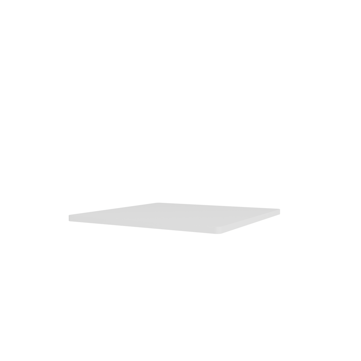 Topplade til Panton Wire fra Montana - Enkel: 34,8 x 34,8 cm / New White 101 - Jacobsen Plus