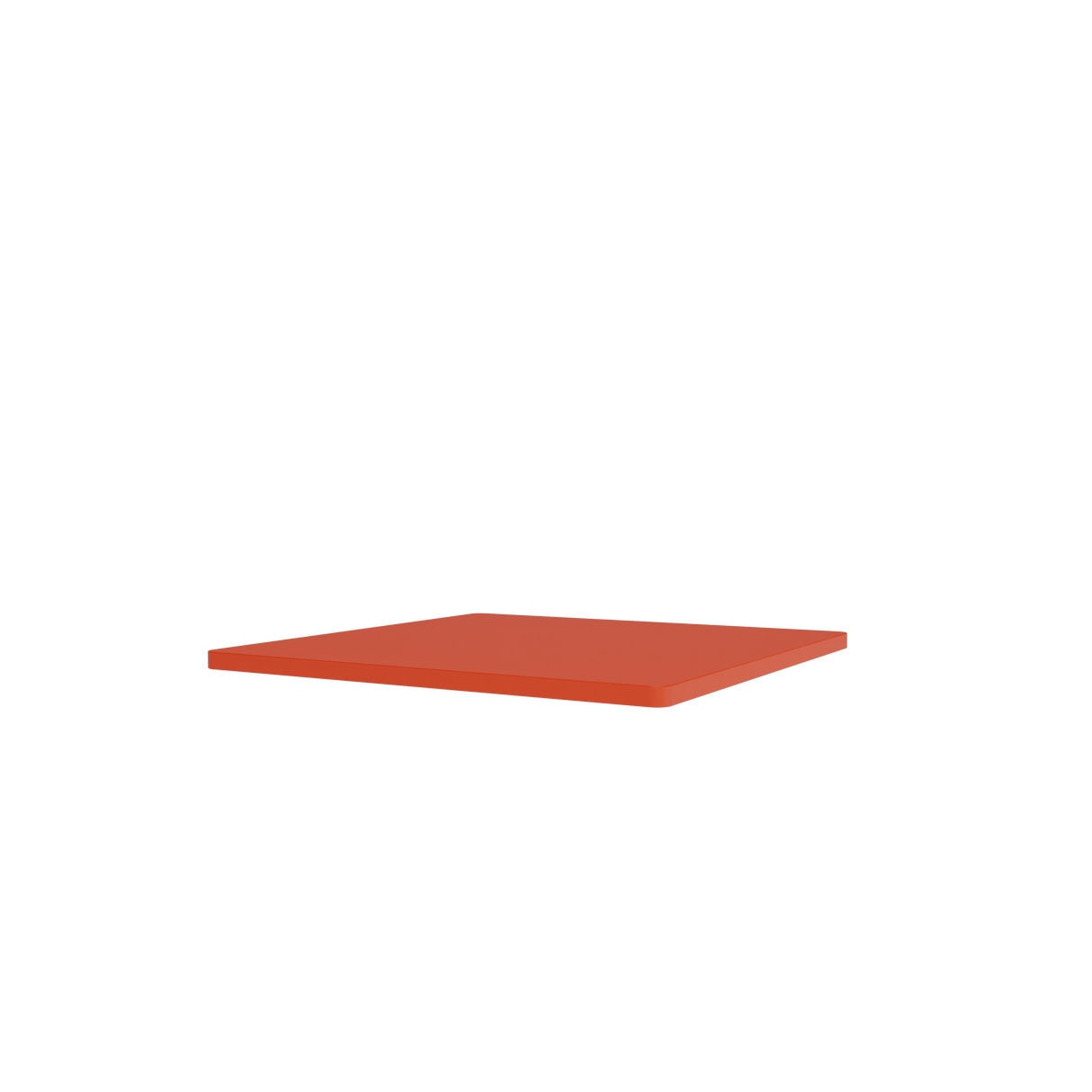 Topplade til Panton Wire fra Montana - Enkel: 18,8 x 34,8 cm / Rosehip 145 - Jacobsen Plus