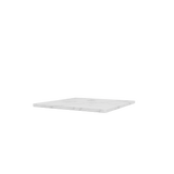 Topplade til Panton Wire fra Montana - Enkel: 34,8 x 34,8 cm / Hvid marmor - Jacobsen Plus