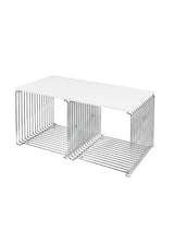 Topplade til Panton Wire fra Montana - Dobbelt: 34,8 x 70,1 cm / New White - Jacobsen Plus