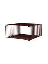 Panton Wire Single Half Height D34,8 fra Montana - Black Red - Jacobsen Plus
