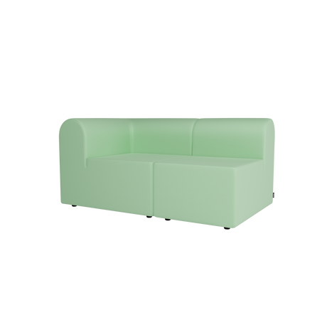 Paradigm Sofa 2-Seater m. åben ende højre fra Montana - Hero 912 - Jacobsen Plus