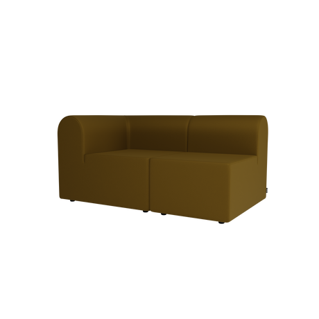 Paradigm Sofa 2-Seater m. åben ende højre fra Montana - Steelcut 985 - Jacobsen Plus