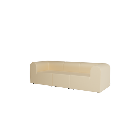Paradigm 3-personers sofa med armlæn fra Montana - Steelcut 240 - Jacobsen Plus
