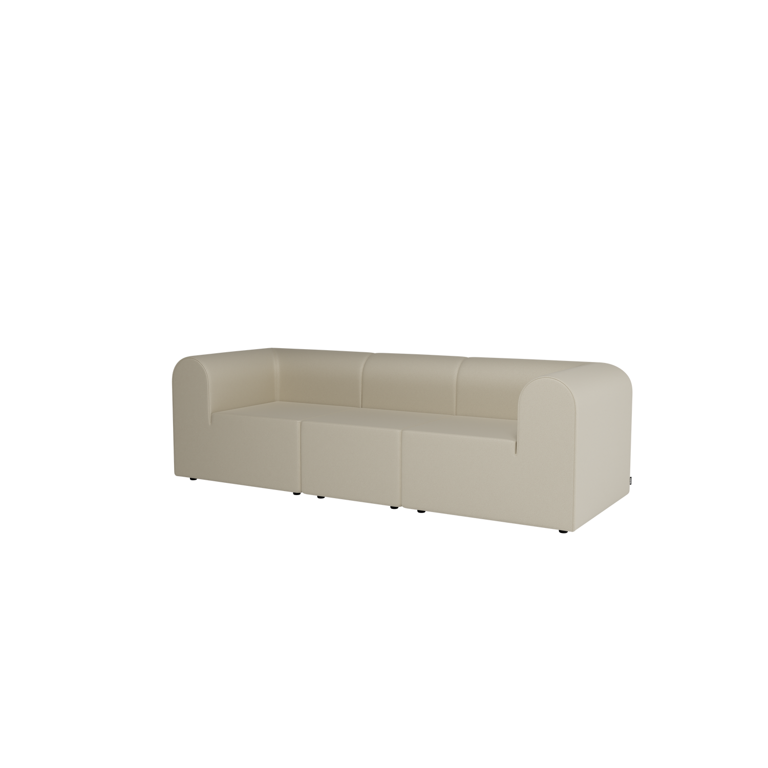 Paradigm 3-personers sofa med armlæn fra Montana