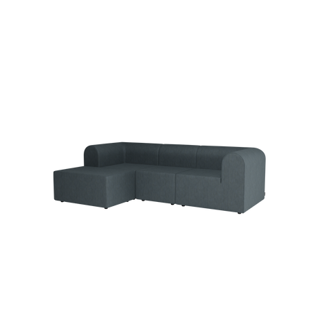 Paradigm 3-personers sofa med pouf venstre fra Montana - Technicolour 0860 - Jacobsen Plus