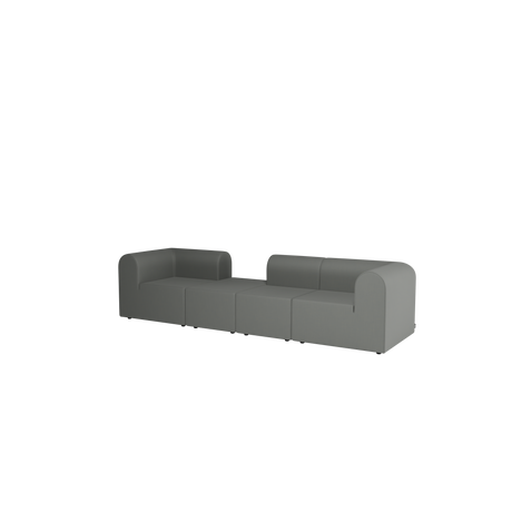 Paradigm 4-personers sofa med armlæn fra Montana - Remix 123 - Jacobsen Plus