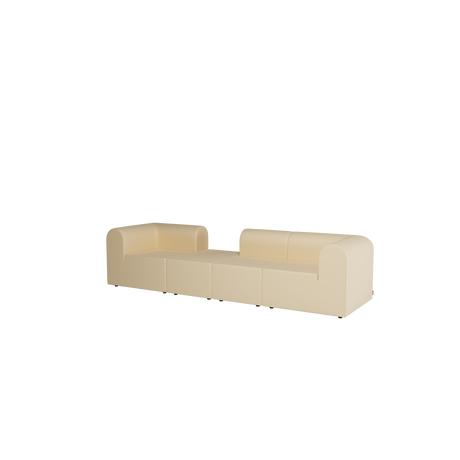 Paradigm 4-personers sofa med armlæn fra Montana - Steelcut 240 - Jacobsen Plus